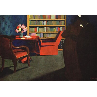 Félix Vallotton. Sentimental Diskussion, 1898