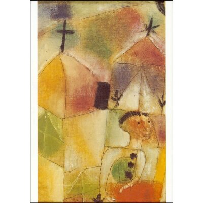Paul Klee. Mädchen am Fenster, 1920