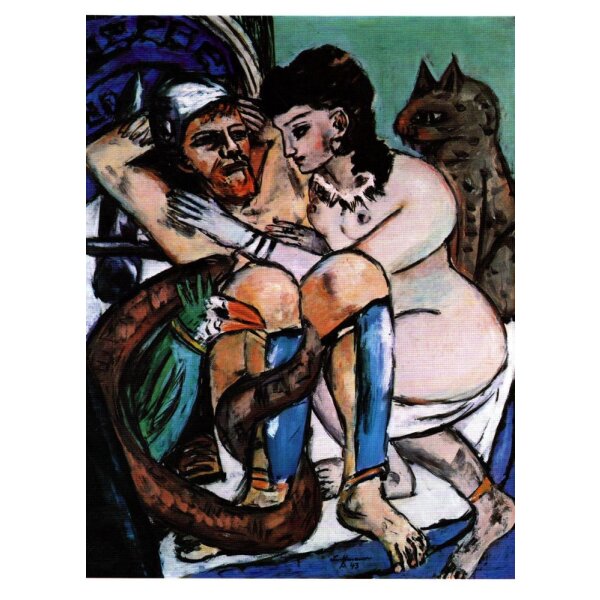 Max Beckmann. Odysseus und Kalypso, 1943