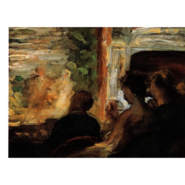 Honoré Daumier. Theaterloge, 1865