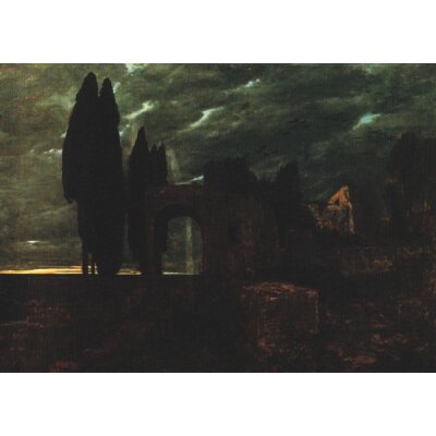Arnold Böcklin. Ruine am Meer, 1864