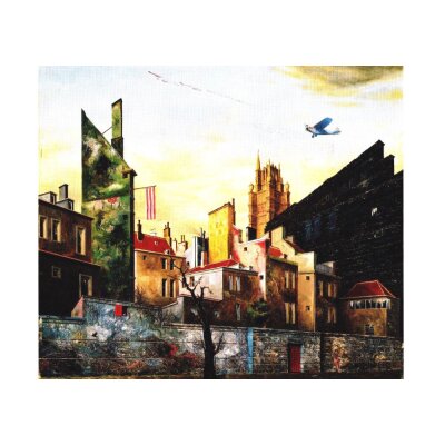 Franz Radziwill. Hinterhäuser in Dresden, 1931