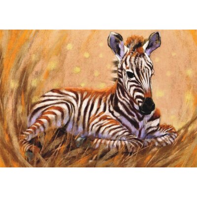 Loes Botman. Zebra, 2024