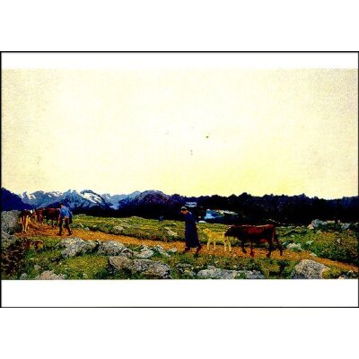 Giovanni Segantini. Sein - La Natura, 1897