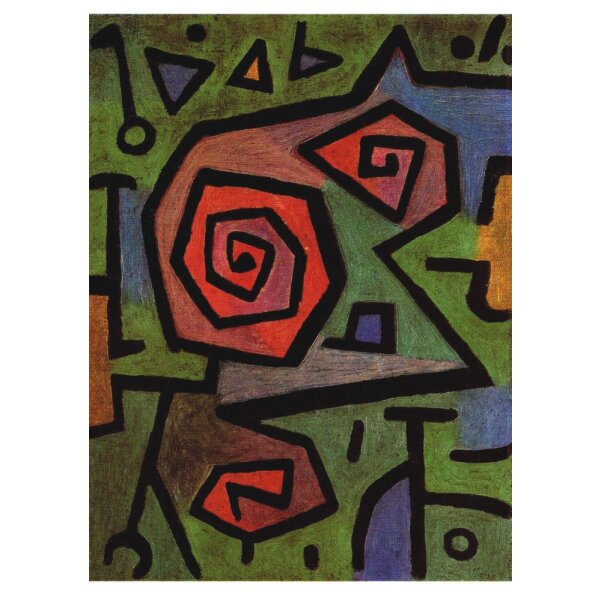 Paul Klee. Heroische Rosen, 1938