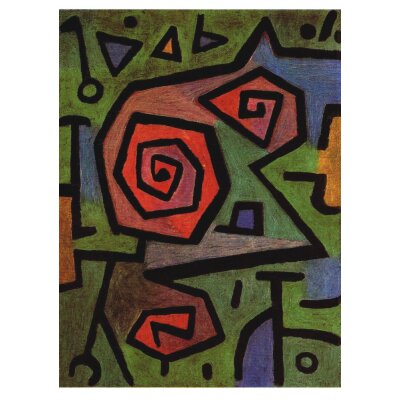 Paul Klee. Heroische Rosen, 1938