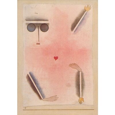 Paul Klee. Hat Kopf, Hand, Fuss und Herz, 1930