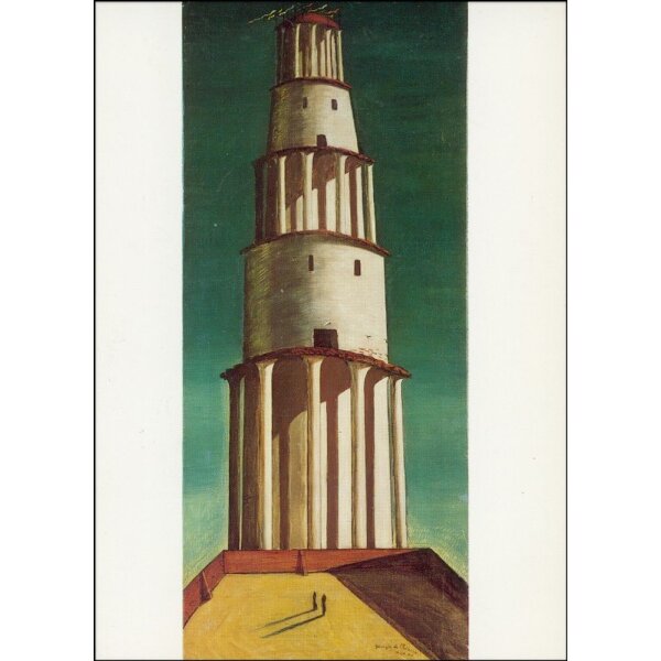 Giorgio de Chirico. Der grosse Turm, 1913
