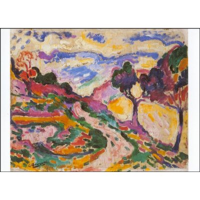 Braque, Georges. Landschaft bei La Ciotat, 1907