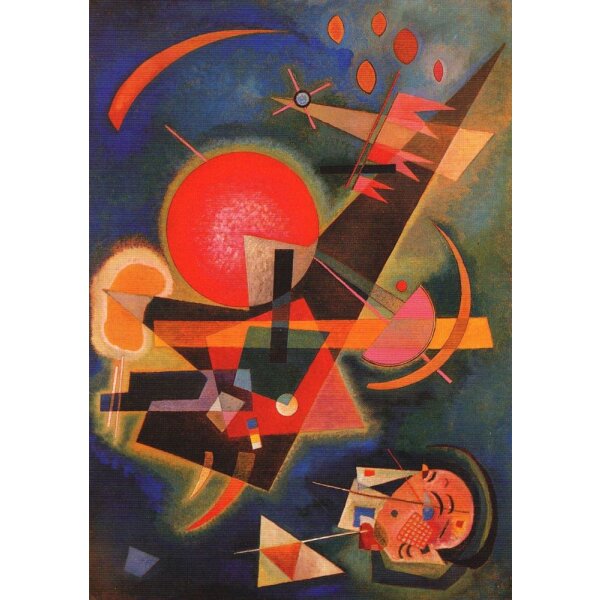Wassily Kandinsky. In Blau, 1925