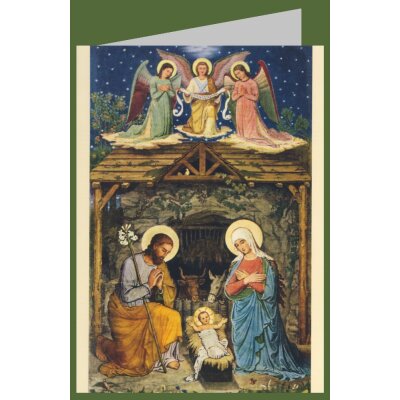 Weihnachten. Hochaltarbild, Beuron. Pater Gabriel...