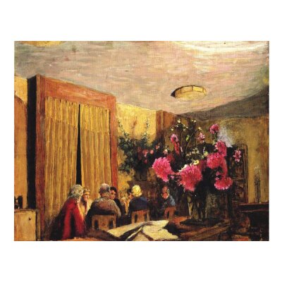 Jean Edouard Vuillard. Das Kartenspiel, 1923