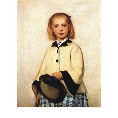 Albert Anker, Des Künstlers Töchterchen Louise,...