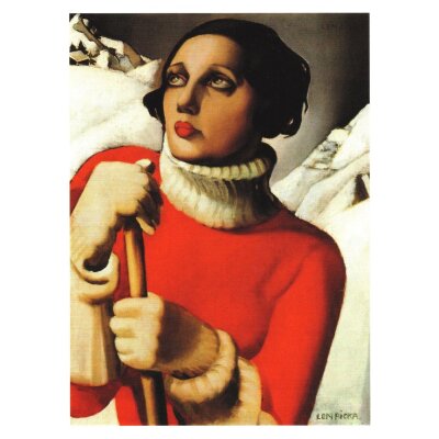Tamara Lempicka. St. Moritz