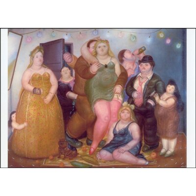 Fernando Botero. Das Haus von Raquel Vega, 1975