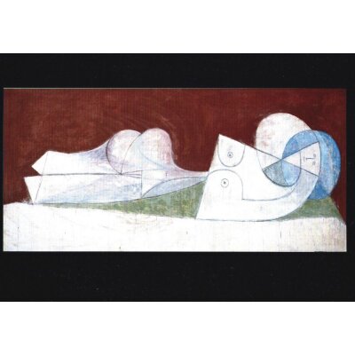 Pablo Picasso. Im weissem Bett liegender Akt, 1946