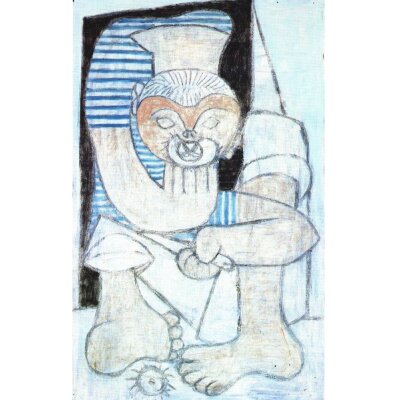 Pablo Picasso. Der Mann der Seeigel verschluckt, 1946