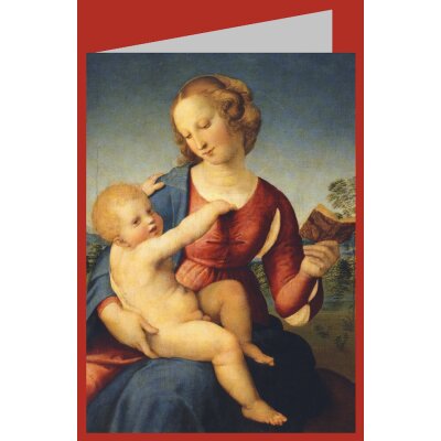 Raffaello Santi. Maria mit dem Kind. (Madonna Colonna)