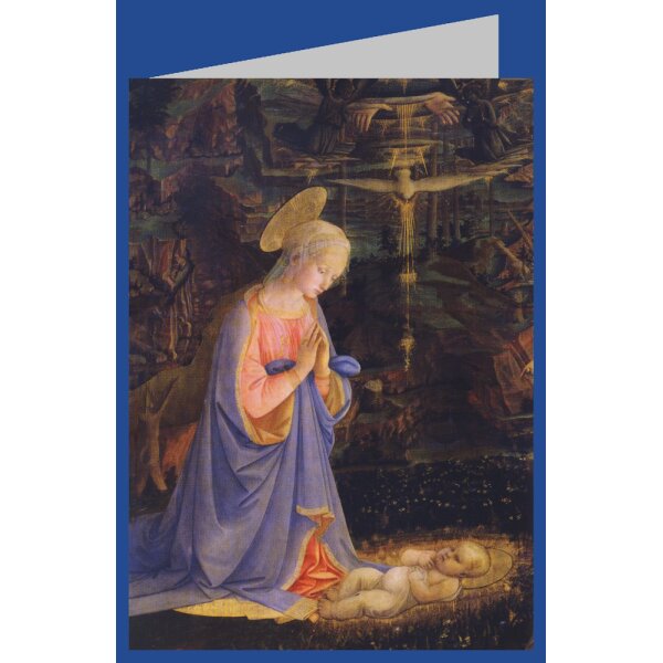 Fra Filippo Lippi. Anbetung des Kindes, 1463