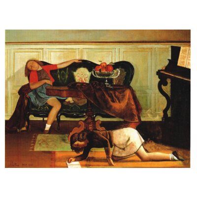 Balthus. Das Wohnzimmer, 1942