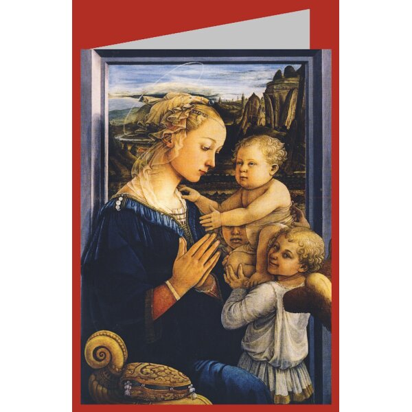 Fra Filippo Lippi. Madonna mit dem Kind und zwei Engel, 1465