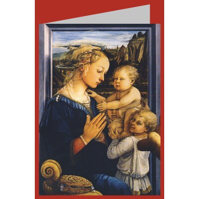 Fra Filippo Lippi. Madonna mit dem Kind und zwei Engel, 1465