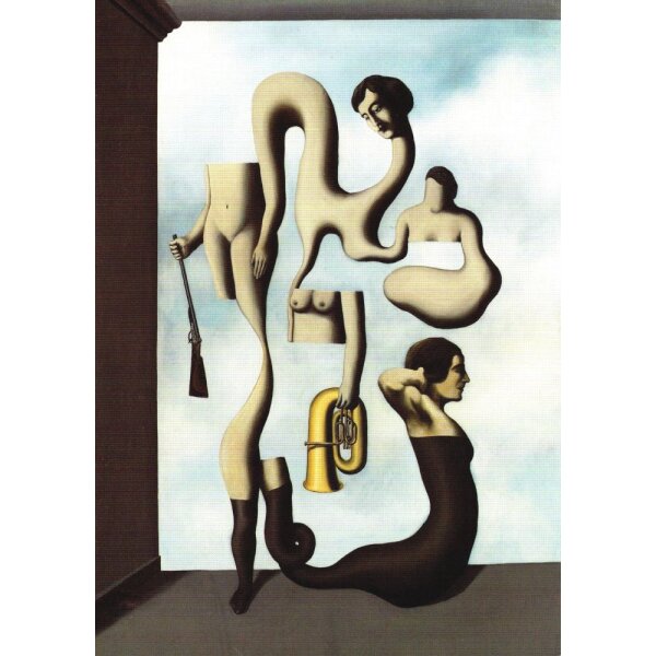 René Magritte. Die Übungen der Akrobatin
