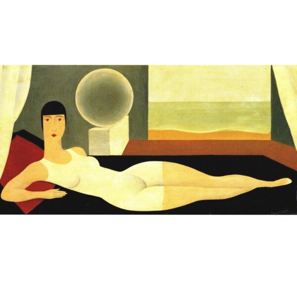 René Magritte. Die Schwimmerin, 1925