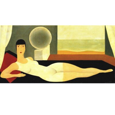 René Magritte. Die Schwimmerin, 1925