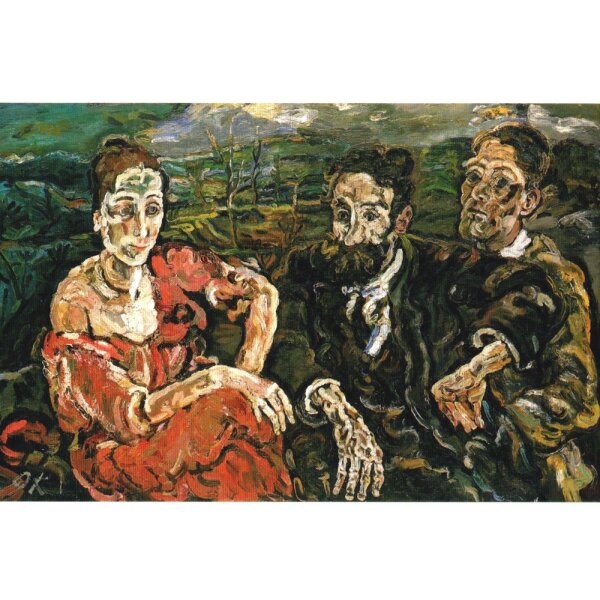 Oskar Kokoschka. Die Auswanderer, 1916