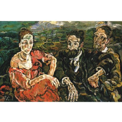 Oskar Kokoschka. Die Auswanderer, 1916