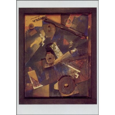 Kurt Schwitters. Ausgerenkte Kräfte, 1920