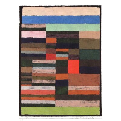 Paul Klee. Individualisierte Höhenmessung der Lage, 1930