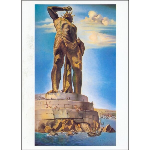Salvador Dali. Koloss von Rhodos, 1954