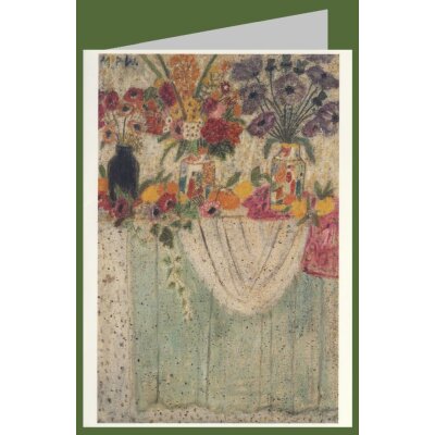 Max Peiffer Watenphul. Blumenstillleben mit Früchten