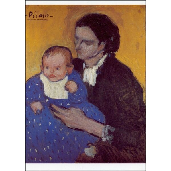Pablo Picasso. Mutter und Kind, 1901