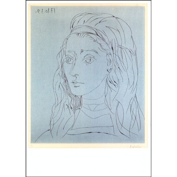 Pablo Picasso. Jacqueline, 1959