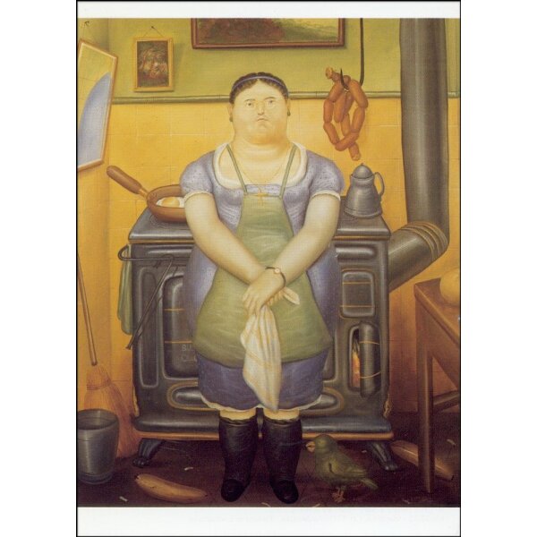 Fernando Botero. Das Dienstmädchen, 1974