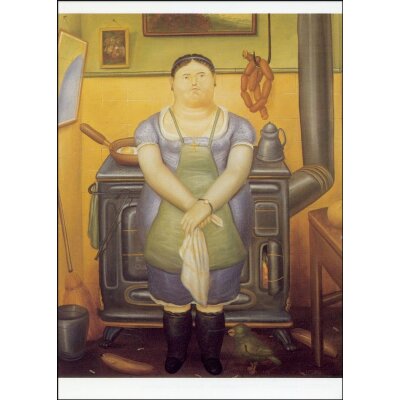 Fernando Botero. Das Dienstmädchen, 1974