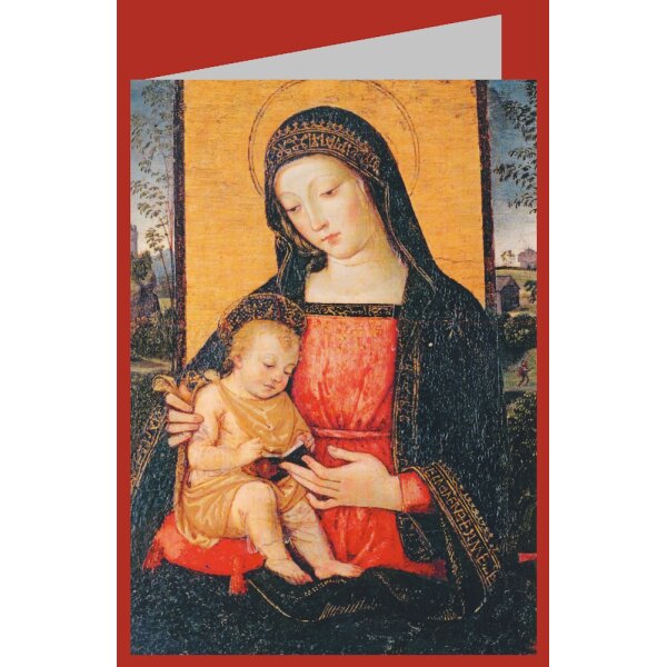 Pinturicchio. Madonna mit Kind, 1490