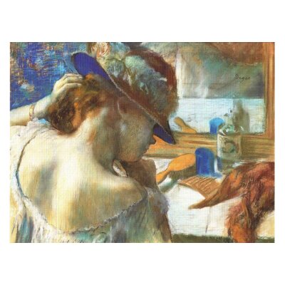 Edgar Degas. Vor dem Spiegel, 1889