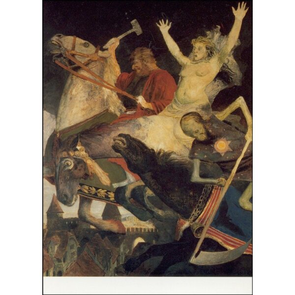 Arnold Böcklin. Der Krieg, 1896