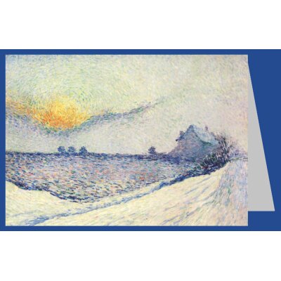 Henry van de Velde. Wintersonne, 1892