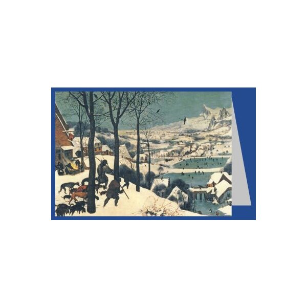 Pieter Brueghel d.Ä. Jäger im Schnee. (Heimkehr der Jäger)