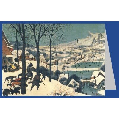 Pieter Brueghel d.Ä. Jäger im Schnee. (Heimkehr der Jäger)