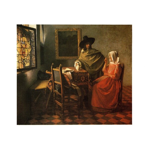 Jan Vermeer van Delft. Auf ein Glas Wein