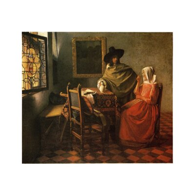 Jan Vermeer van Delft. Auf ein Glas Wein