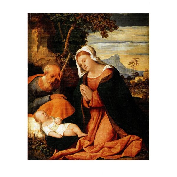 Palma Vecchio. Die Heilige Familie
