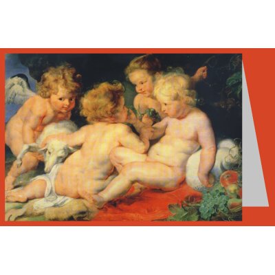 Rubens, Peter-Paul, Christus mit Johannesknaben und 2 Engeln