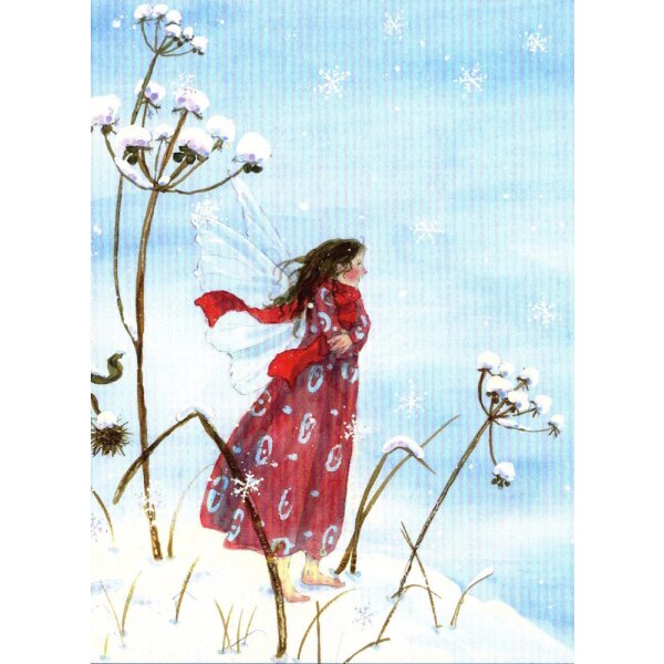 Daniela Drescher. "kleine Elfe" Druck ca. 42 x 42 cm